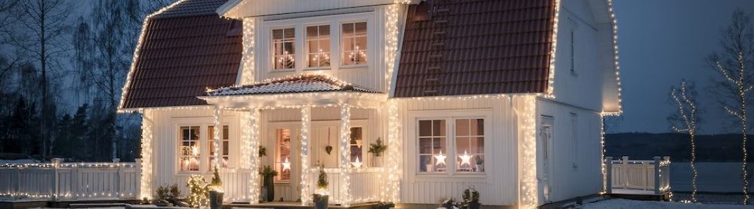 Julbelysning för dig som bor i villa eller radhus