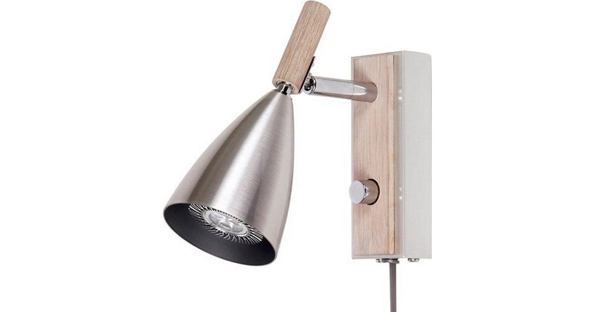 Belid V5159 Frank 2.0 vägglampa vitbets och aluminium LED med dimmer